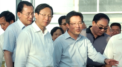 農(nóng)業(yè)農(nóng)村部黨組書記、部長韓長賦視察我公司